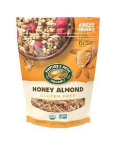 Natures Path Organic Honey Almond Granola 11 oz Pack of 1 Gluten Free NonGMO