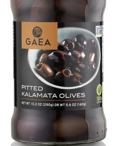 Gaea Pitted Greek Kalamata Olives - 10.2 oz Jar