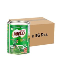 Nestle Milo Activ Go Cocoa Malt Beverage Powder In Tin- 36pcs of 400gms Bulk Pack (Please Note That Delivery Will Be Done Within 2-4 Days)