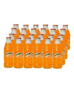 Orange Soft Drink Glass Bottles
