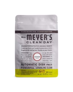 MRS MEYERS CLEAN DAY Automatic Dishwasher Pods Lavender 20 Count