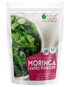 Bliss of Earth 35.5 oz Organic Moringa Leaves Powder For Weight Loss Super Food Dietary Supplement 1KG