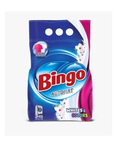 Bingo Automat Laundry Detergent 3kg – Whites & Colors / Automatic Machine Use