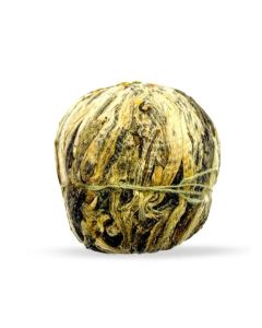 Natural Blooming Triple Yellow Chrysanthemum Loose Leaf Tea Hand Rolled Flowering Tea Balls