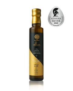 Ellive Ultra Premium Greek Extra Virgin Olive Oil (250ml) / High Polyphenols 934 mg/kg Total Polyphenols Analysed / Cold-Pressed EVOO / Early Harvest / High-Phenolic / High Polyphenol