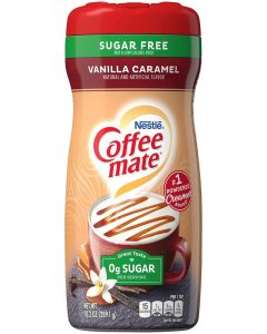 Coffee mate Vanilla Caramel Sugar Free Powder Creamer 10.2ounce.289.1g