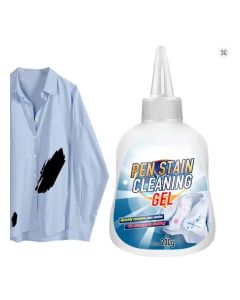 Pen Stain Cleaning Gel Remover for Clothes - Efficient Cleaning of Stain Remover for Pen Ink Permanent Ink Remover Gentle Paint Remover 200g