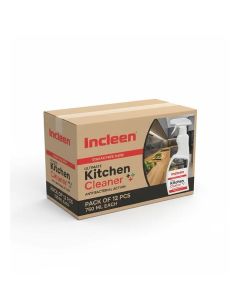Incleen Ultimate Kitchen Cleaner with Antibacterial Action, 750ml, 12-Pack