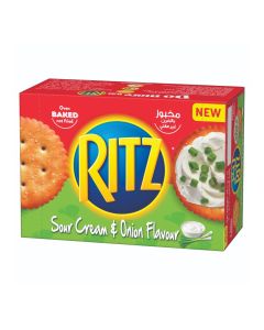 Sour Cream & Onion Flavoured Salted Crackers