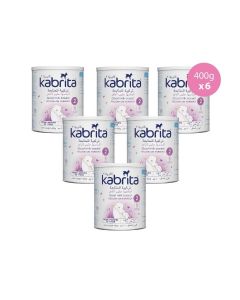 Kabrita Goat Milk 2 Based Follow On Infant Milk Formula 6 to 12 Months 400g Pack of 6