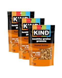 Kind Healthy Grains Granola Peanut Butter Clusters Gluten Free Healthy Snack Mix 10g Protein 11oz 3 Count