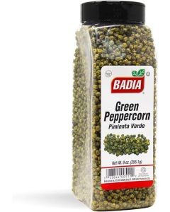 Badia Green Peppercorns, Whole, 9 Ounce
