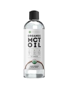 Kate Naturals MCT Oil for Coffee Pure Coconut MCT C8 and C10 Oil 8oz Organic Unflavored