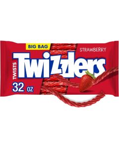 Twizzlers Twists Strawberry Flavored Licorice - 32 oz