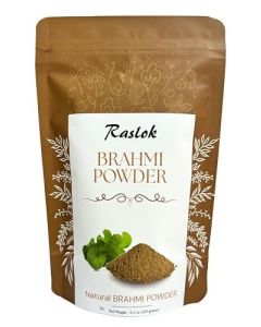 Raslok Pure Brahmi Powder Bacopa Powder Promotes Hair Growth 352 oz