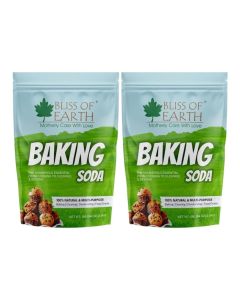 Baking Soda For Food & Cleaning Purpose, 2.5kg, Pure Sodium Bicarbonate for Baking, Cleaning, and Deodorizing, Food Grade, Non-GMO, Eco-Friendly pack of 2