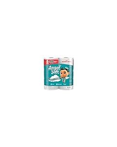 Angel Soft Toilet Paper 6 Super Mega Rolls 36 Regular Rolls Soft and Strong Toilet Tissue