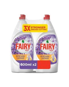 Dishwashing Liquid Refreshing Lavender 600ml Pack of 2