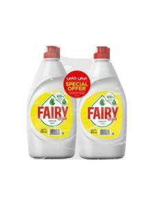 Fairy Lemon Dishwashing Liquid 400ml, Pack of 2