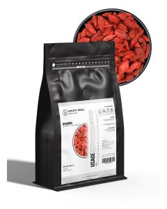 AWAFI MILL Wolf Berry / Premium Dried Red Wolfberries / Naturally Sweet & Chewy / Clean Sorted Whole Berries