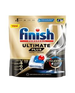 Finish Dishwasher Tablets Ultimate 60's Lemon