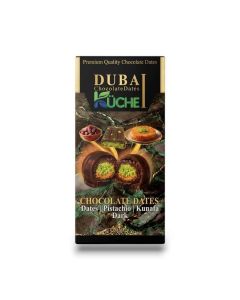 Kuche Dubai Chocolate Kunafa Milk Dates Chocolate- 80gms