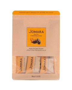 Date Chocolates With Orange Peel Pouch