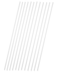 Rehabilitation Advantage 18 Inch Long Flexible Drinking Straws, 12 Count (Pack of 1)