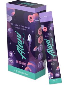 Alani Nu Cosmic Stardust Energy Sticks - 200mg Caffeine, Zero Sugar, 10 Pack