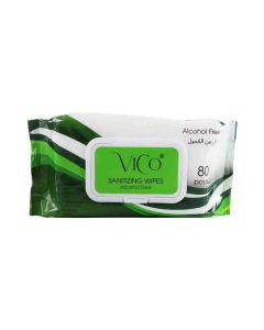 Vico Sanitizing Wipes Disinfection for skin- 80 Wipes