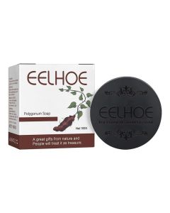 Polygonum Multiflorum Shampoo Soap - 100g Black and Thick Hair Polygonum Soap Bar, He Shou Wu Shampoo Soap, Natural Polygonum Hair Soap, Promotes Hair Growth and Prevents Hair Loss