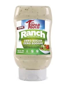 Mrs Taste Sugar Free Sauce, Zero Calories, Zero Sodium, Zero Sugar, High Fiber, Keto Friendly, Paleo Friendly Sauces (Ranch)