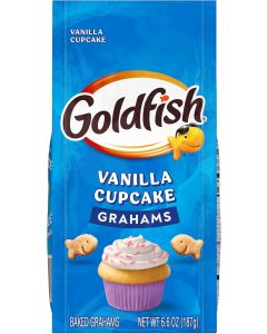 Goldfish Grahams Vanilla Cupcake