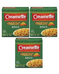 Creamette Pasta Rings Small 7 Ounce Box Pkg Of 3