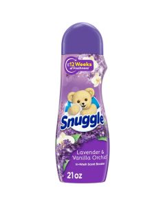 Snuggle In Wash Scent Booster Lavender Vanilla Orchid 21 Ounce Pack of 4