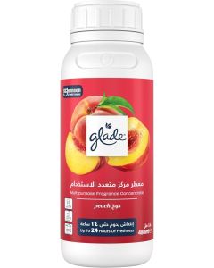Multipurpose Fragrance Concentrate, Peach Scent, 24-Hour Freshness 480 ML