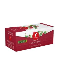 Julius Meinl Wild Cherry Tea, Single-use Tea Bags, Plastic Free Packaging & Biodegradeable Filter, 25 Pieces in 1 Box