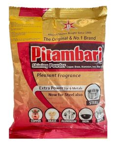 Pitambari Shining Powder 200g – Metal Cleaning Powder for Brass, Copper & Other Metal Utensils