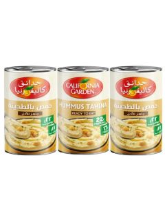 California Garden Ready To Eat Hummus Tahina- 3X400gms