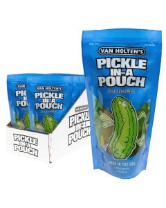 Van Holtens Pickles Jumbo Dill PickleInAPouch 12 Pack