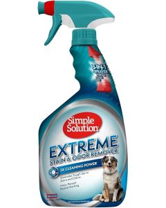Simple Solution Extreme Dog Stain Odour Remover, 32 Oz, White