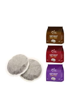 Italian Coffee pads compatible with Senseo machines (3 Flavors mix, 54 pads)