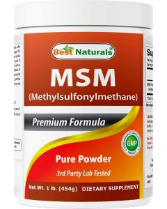 Best Naturals 100 Pure MSM Powder 1Lb