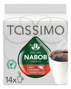 Tassimo NABOB 100% Colombian Coffee T-Discs