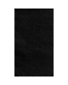 Elegant Black Paper Guest Towels Pack of 20 Perfect for Parties Weddings Birthdays Any Event
