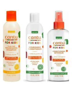 Care For Kids Nourishing Shampoo And Conditioner And Conditioning Detangler 3 Pcs