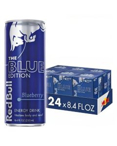 Red Bull The Blue Edition Energy Drink, Blueberry, 250ml, Pack of 24