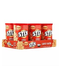 Kitco Stix Lightly Salted with Natural Potato Sticks 6X40gms