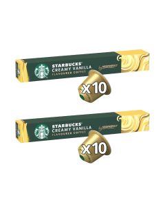 Nespresso Vanilla Creamy Espresso Coffee Pods (Pack of 20 Capsules)