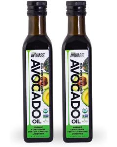 Avohass Organic Extra Virgin Avocado Oil - 2 Bottles